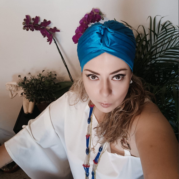 Sussy Soto en ceremonia espiritual